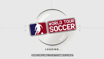 World Tour Soccer (EU) screen shot title